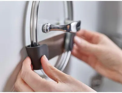 Wall-mounted Household Punch-free Multi-function Pot Lid Holder Chopping Board Storage Kitchen Storage Rack