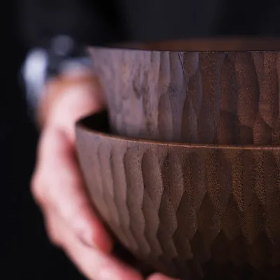 Handmade Sliced Cheese Bowl Round
