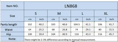 Women's Fashionable Elastic Waist Printed Lace-up Trousers