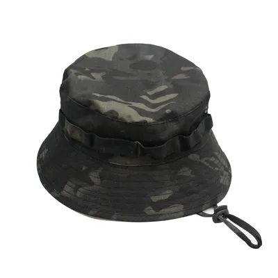 Outdoor Mountaineering Tactics Camouflage Cloth Round Hat