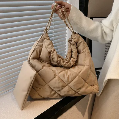 Rhombus Large Capacity Totes Fashion Women