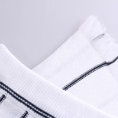 Women's Striped Tassel Knitted Skirt