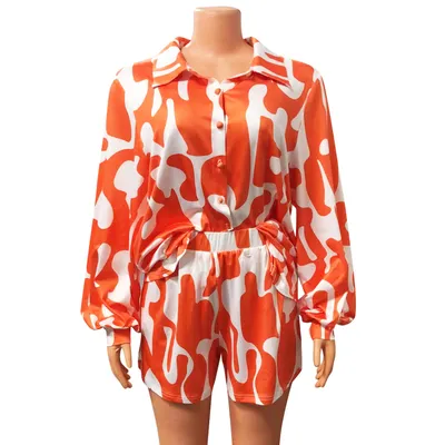 Women's Fashion Sports Loose Shorts Suit