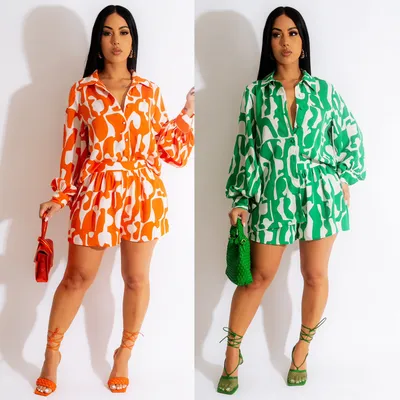 Women's Fashion Sports Loose Shorts Suit