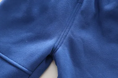 Baby Fleece-lined Children's Printing Sports Sweater Suit