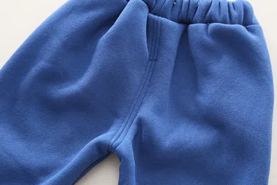 Baby Fleece-lined Children's Printing Sports Sweater Suit