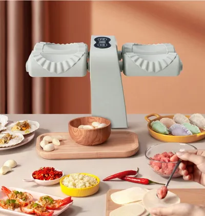 Household Automatic Double-headed Electric Dumpling Packer
