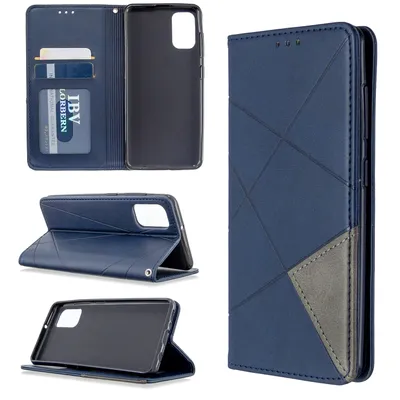 Phone Case Prismatic Magnetic Protective Leather Case