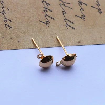 DIY Earrings Accessories Anti-allergic Copper Plated Ear Hooks