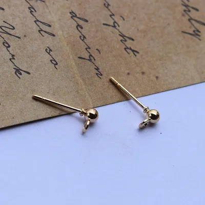 DIY Earrings Accessories Anti-allergic Copper Plated Ear Hooks