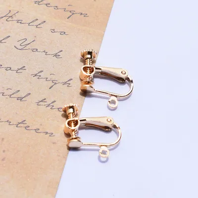 DIY Earrings Accessories Anti-allergic Copper Plated Ear Hooks