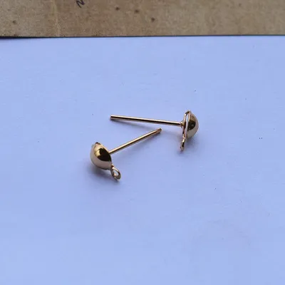 DIY Earrings Accessories Anti-allergic Copper Plated Ear Hooks
