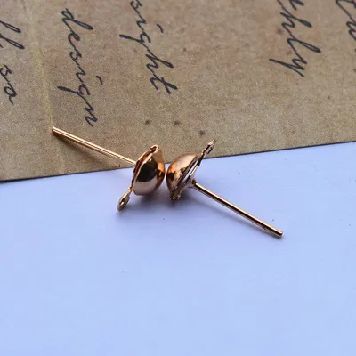 DIY Earrings Accessories Anti-allergic Copper Plated Ear Hooks