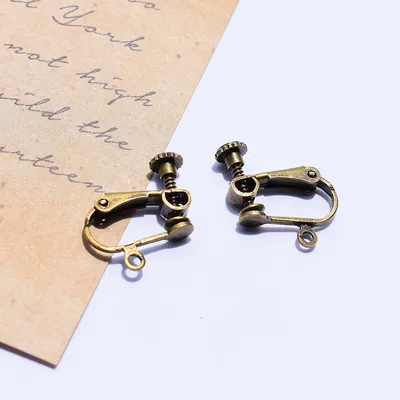 DIY Earrings Accessories Anti-allergic Copper Plated Ear Hooks