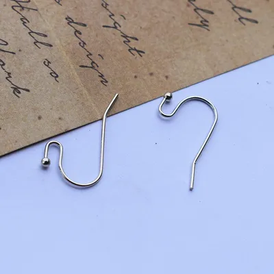 DIY Earrings Accessories Anti-allergic Copper Plated Ear Hooks