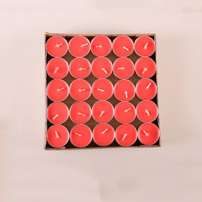 15-2 Hours Birthday Tea Heating Tea Confession Romantic Round Wax