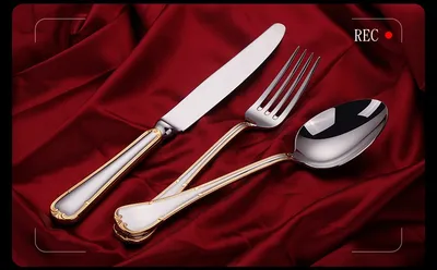 Knife Fork And Spoon Hotel Restaurant Western Tableware Household Light Luxury Tableware Set