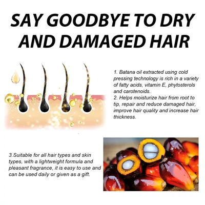 Dense Hair Essential Oil Soft Anti-drop Tough Hair Fixing