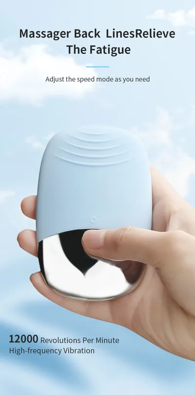 Mini Silicone Electric Face Cleansing Brush Electric Facial Cleanser Facial Cleansing Brush Skin Massager Skin Care Tools