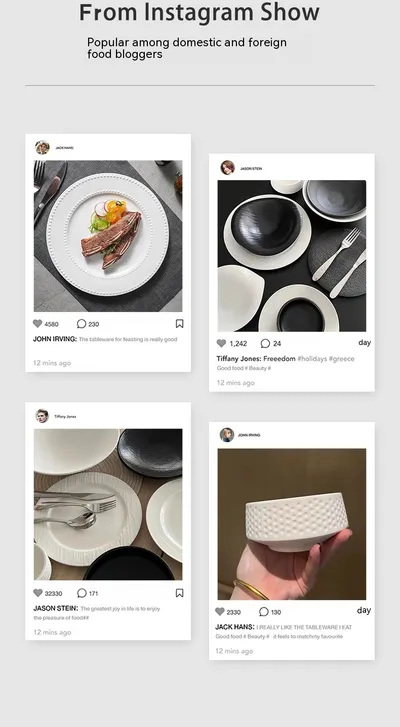 Ceramic Home Snacks High-leg Plate Display Dish