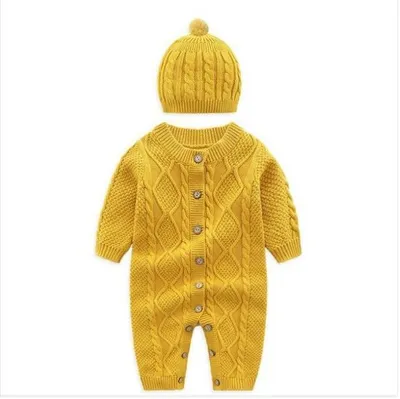 New autumn and winter baby onesies