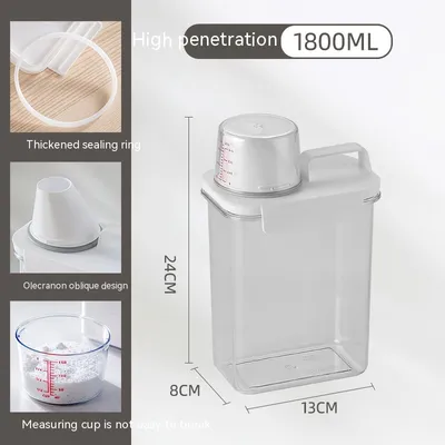 Japanese Washing Powder Storage Box Bathroom Household Supplies