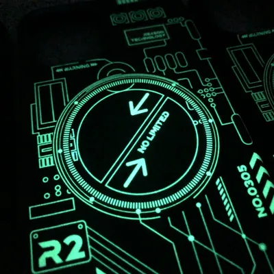 Back Cover Luminous Magnetic Phone Case