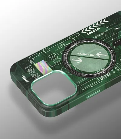 Back Cover Luminous Magnetic Phone Case