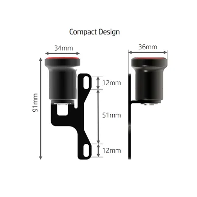 مصباح خلفي ذكي للشحن عبر منفذ USB