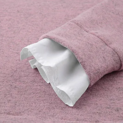 Women's fake two-piece sweater