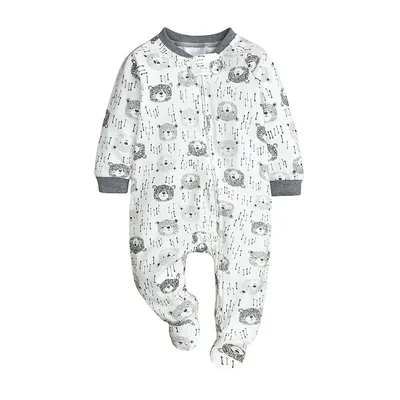 Baby two-way zipper bodysuit