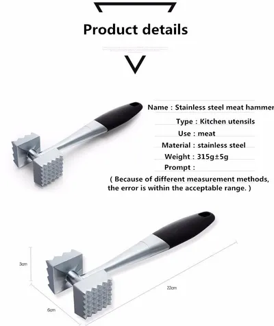 New Kitchen Tender Loose Meat Stainless Steel hammer Steak