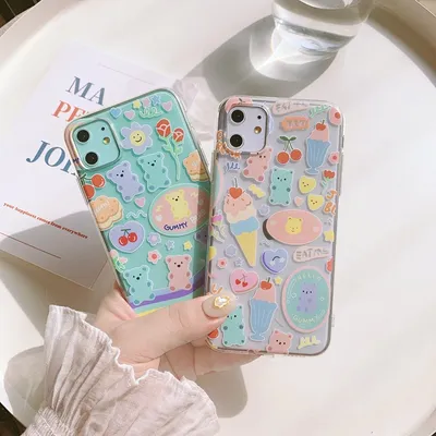 Compatible with Apple , Transparent phone case