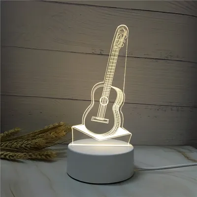 مصباح LED ثلاثي الأبعاد بتصميم كرتوني موفر للطاقة