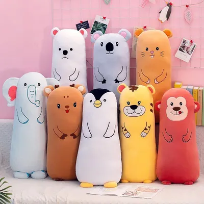 Creative plush toy with long pillow