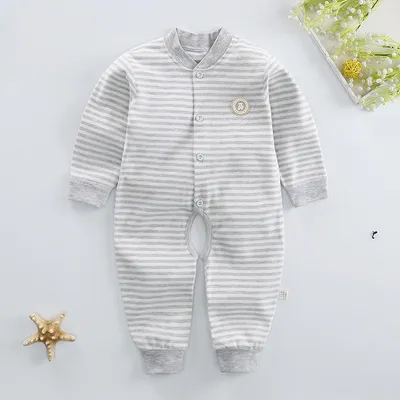 Spring new baby boneless one-piece long sleeves