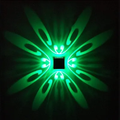 LED aluminum wall light