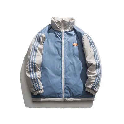 Men's stand collar cotton coat