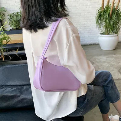 Simple and versatile net red underarm bag