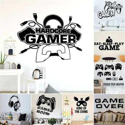 Handle decorative wall stickers