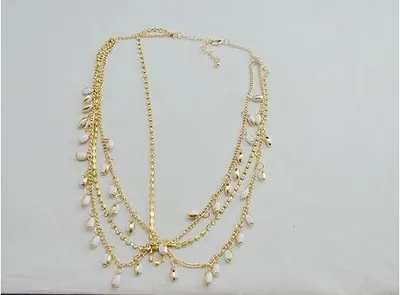 Horse Eye White Diamond Chain Headdress Tassel Hair Accessories Hairpin