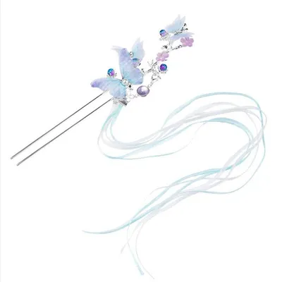 Hair pin with tassel in ancient costume