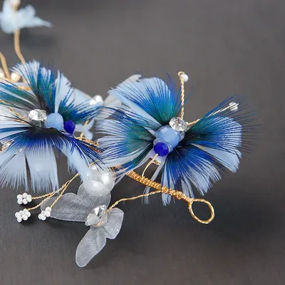إكسسوارات شعر العروس لحفل الزفاف