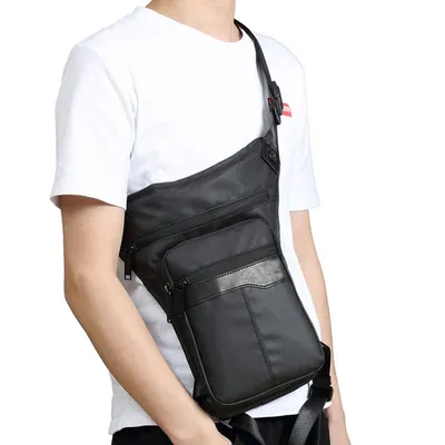 Motorcycle riding waist and leg bag outdoor tactical multi-function package