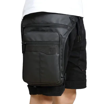 Motorcycle riding waist and leg bag outdoor tactical multi-function package