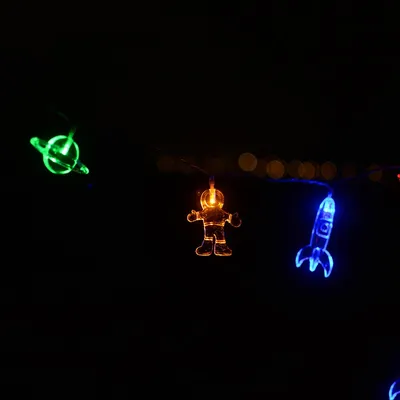 Cosmic bursting ball battery lanterns home decoration lights
