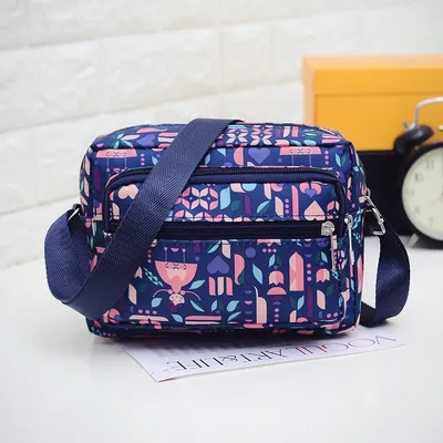Women's New Nylon Pattern Small Cloth Bag