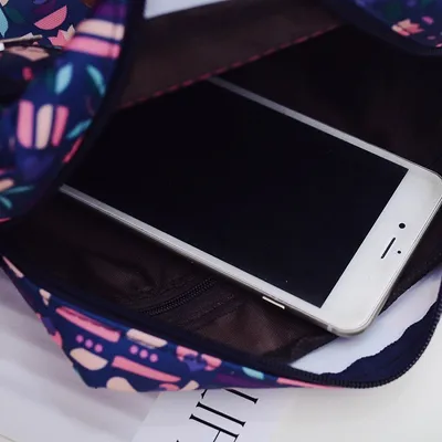 Women's New Nylon Pattern Small Cloth Bag