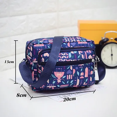 Women's New Nylon Pattern Small Cloth Bag