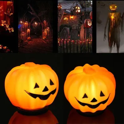 Fashion Cute Halloween Pumpkin Led Light